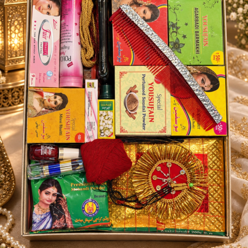 Premium Bridal Beauty Essentials Gift Box | Nikah, Shaadi & Mehendi Hamper